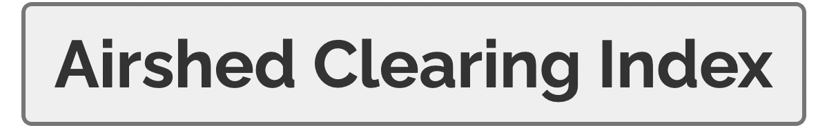 airshed clearing index