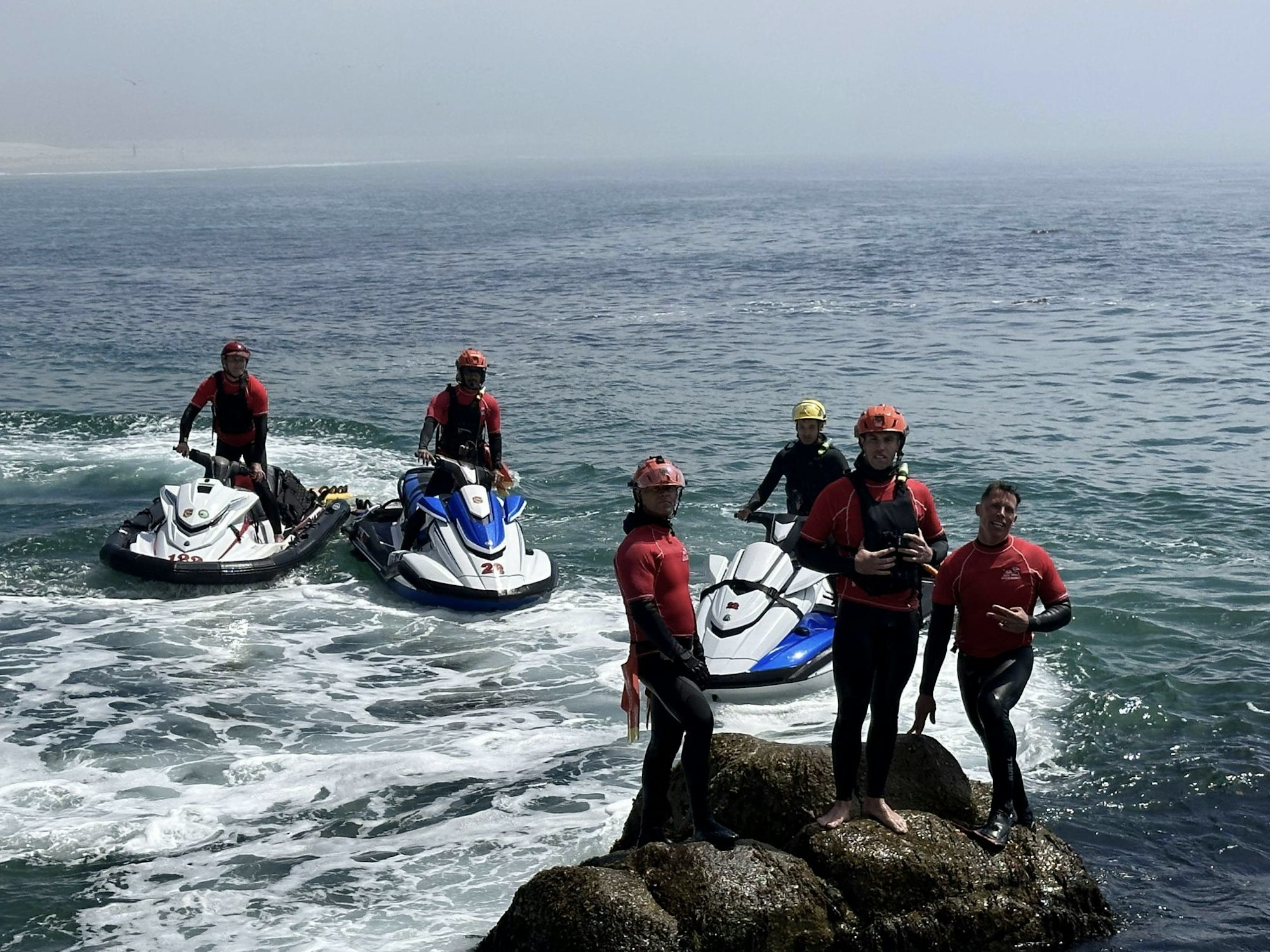 Ocean Rescue Team Members