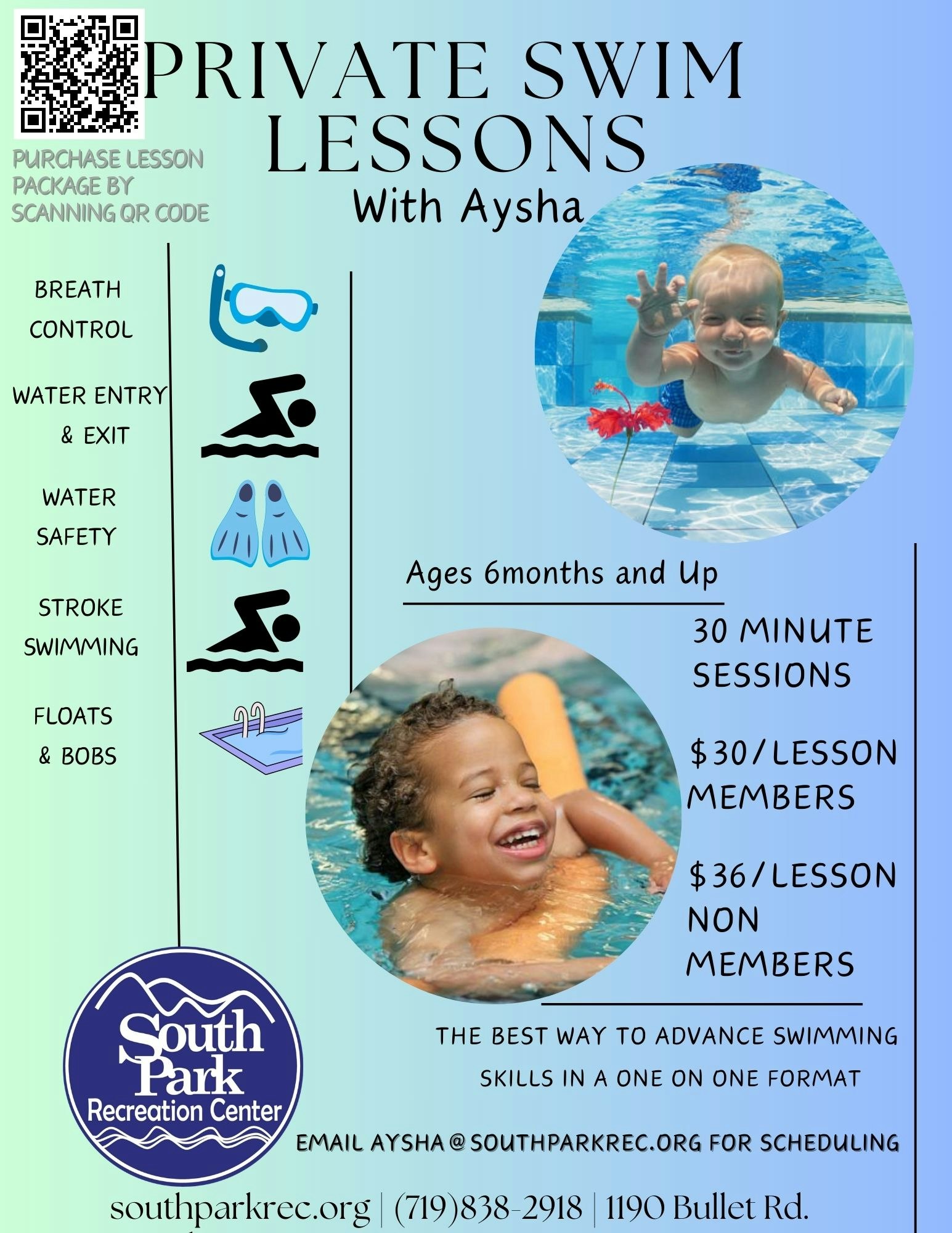 private swim lessons