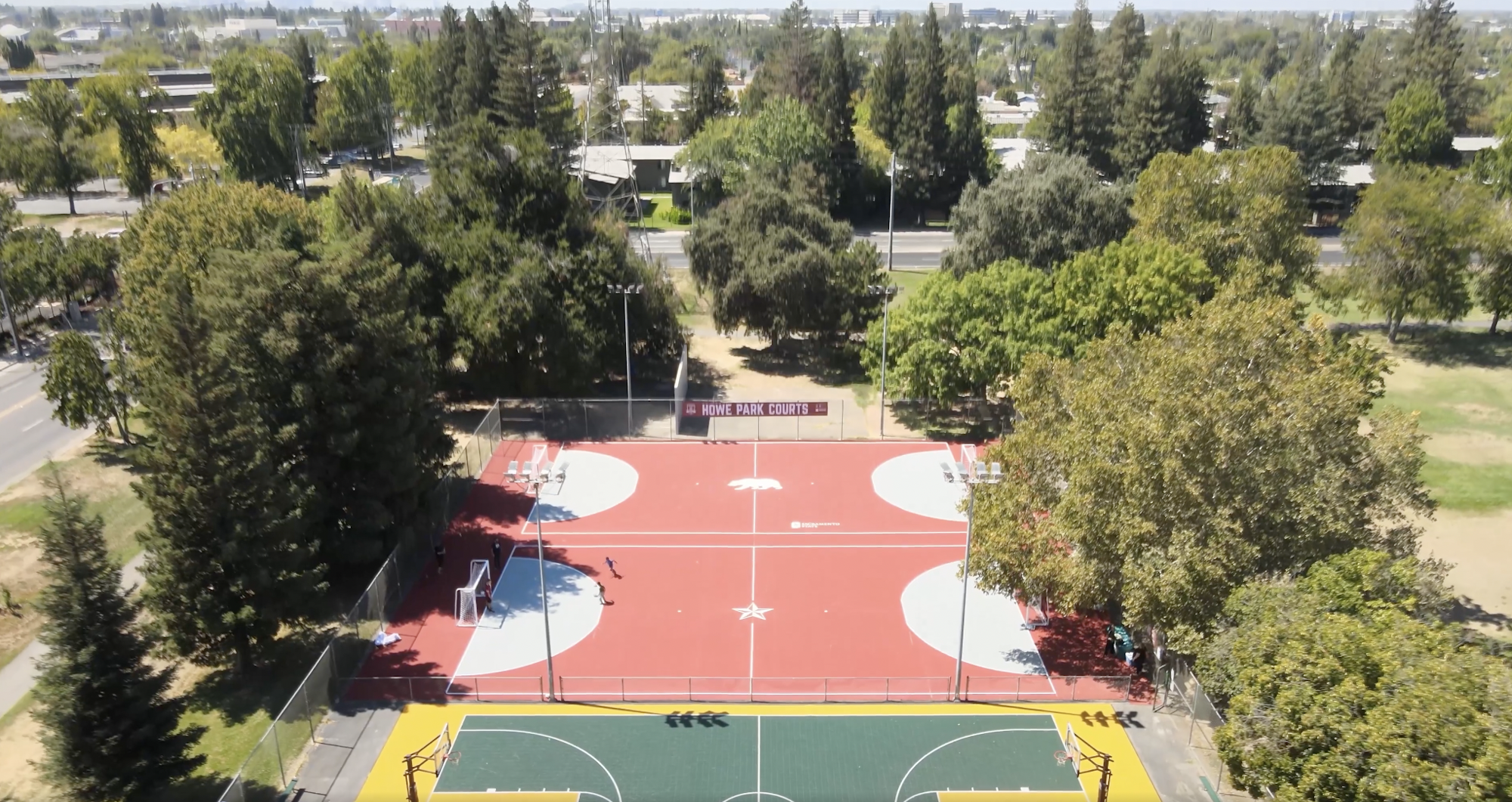 May contain: team sport, sport, team, sports, basketball court, basketball, boat, transportation, and vehicle