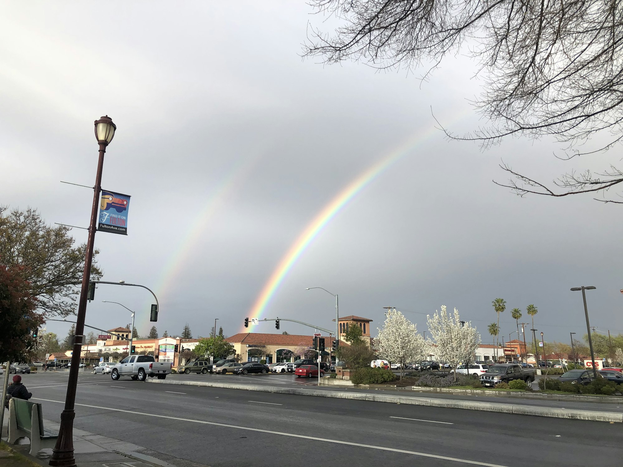 Rainbow at Fulton and Marconi