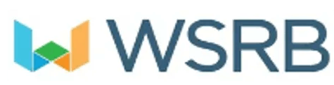 Logo with the letters "WSRB" and a stylized "W" in blue, green, and orange.