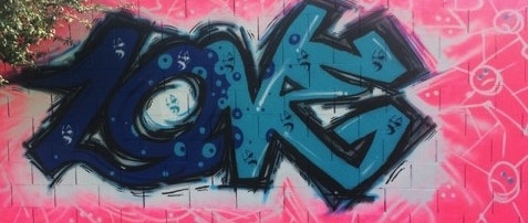 May contain: graffiti