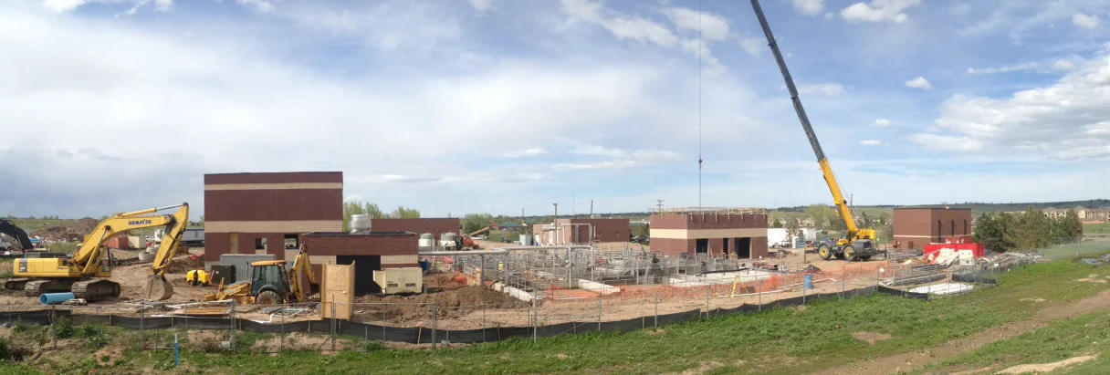 Photo of a construction site