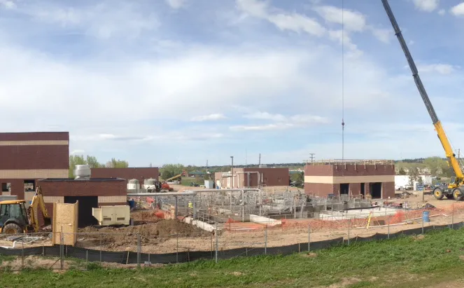 Photo of a construction site