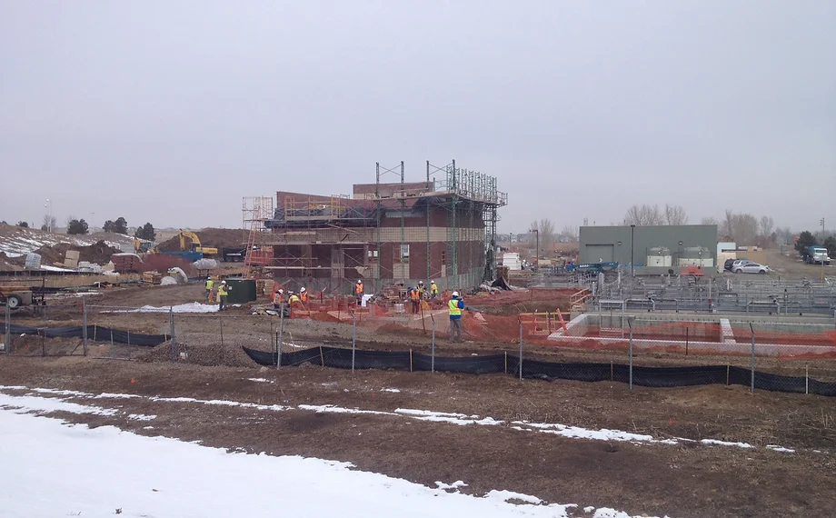 Photo of a construction site