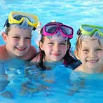 Photo of kids in a pool