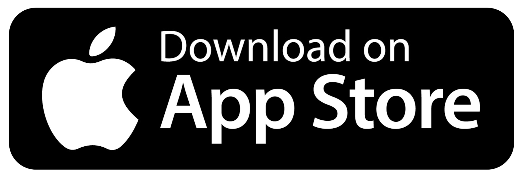 "Download on the App Store" button with Apple logo.