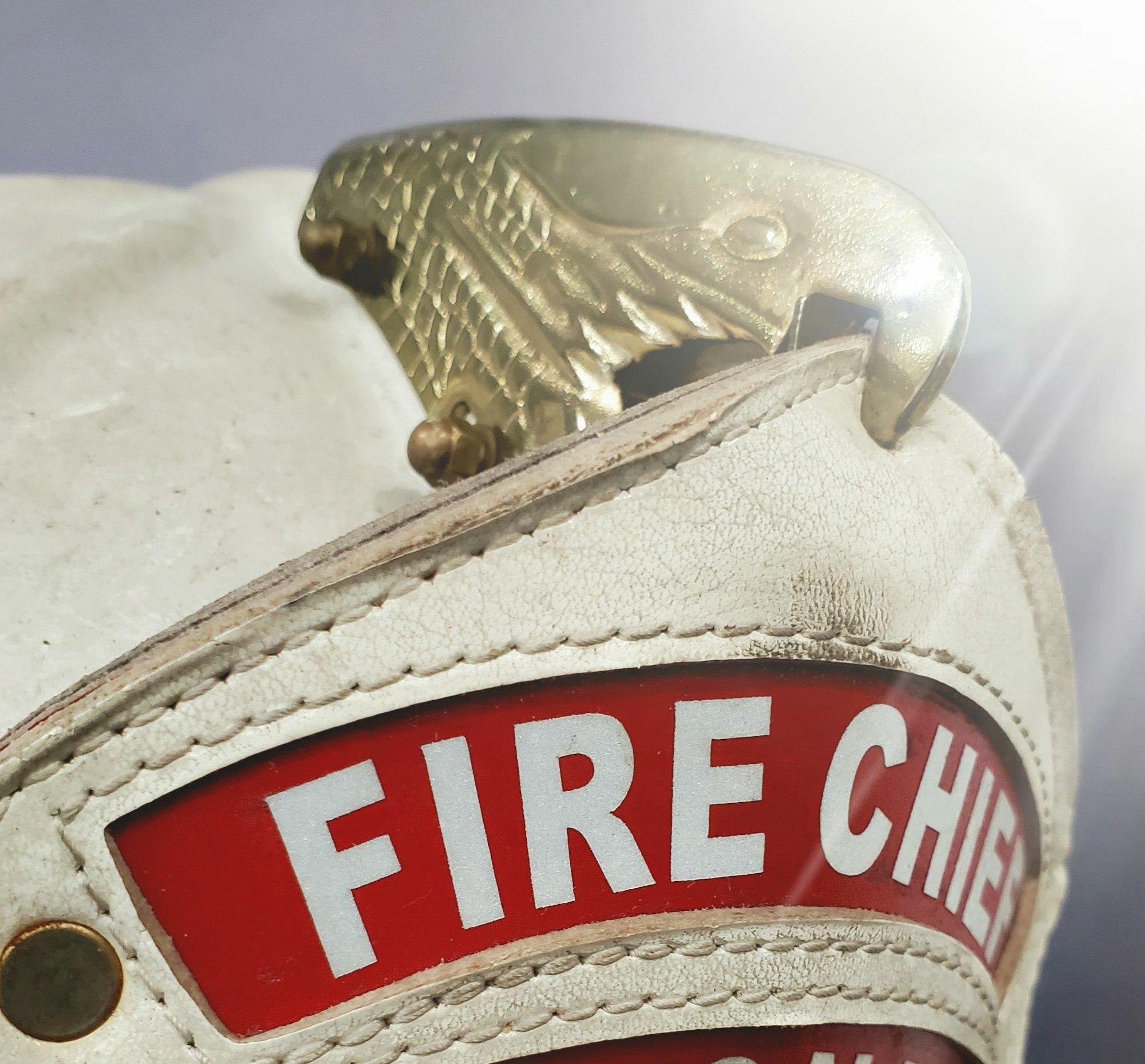 Fire Chief Helmet Eagle & Shield