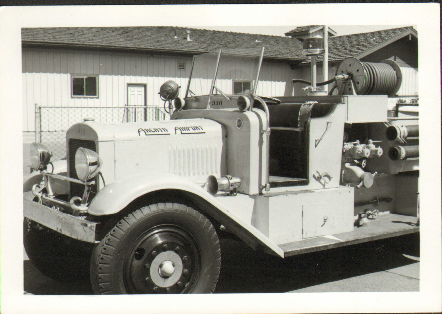 USA in front of McKinleyville Station.