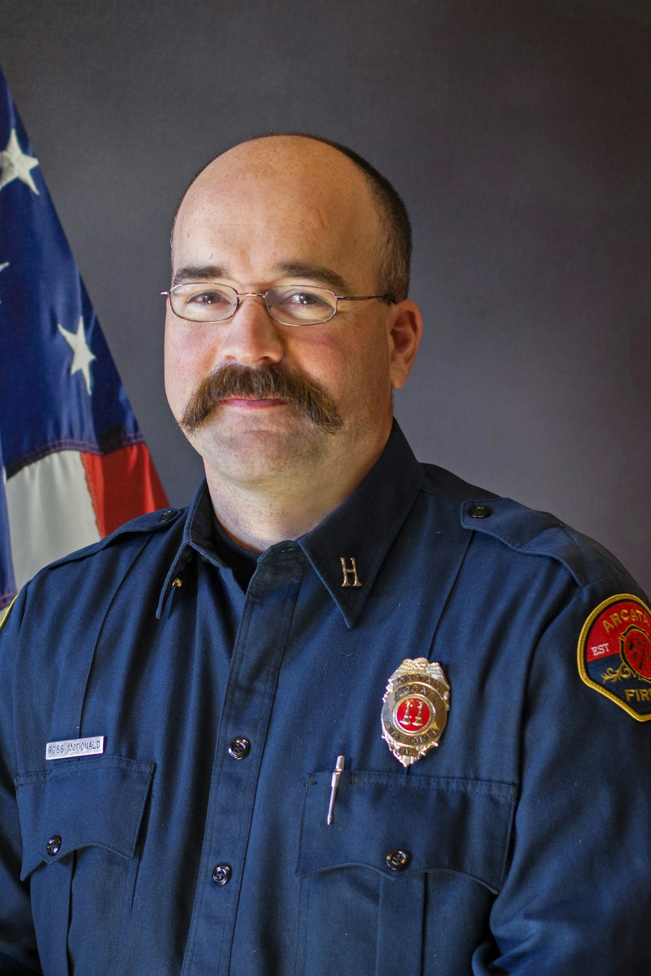 Staff photo of Fire Captain.