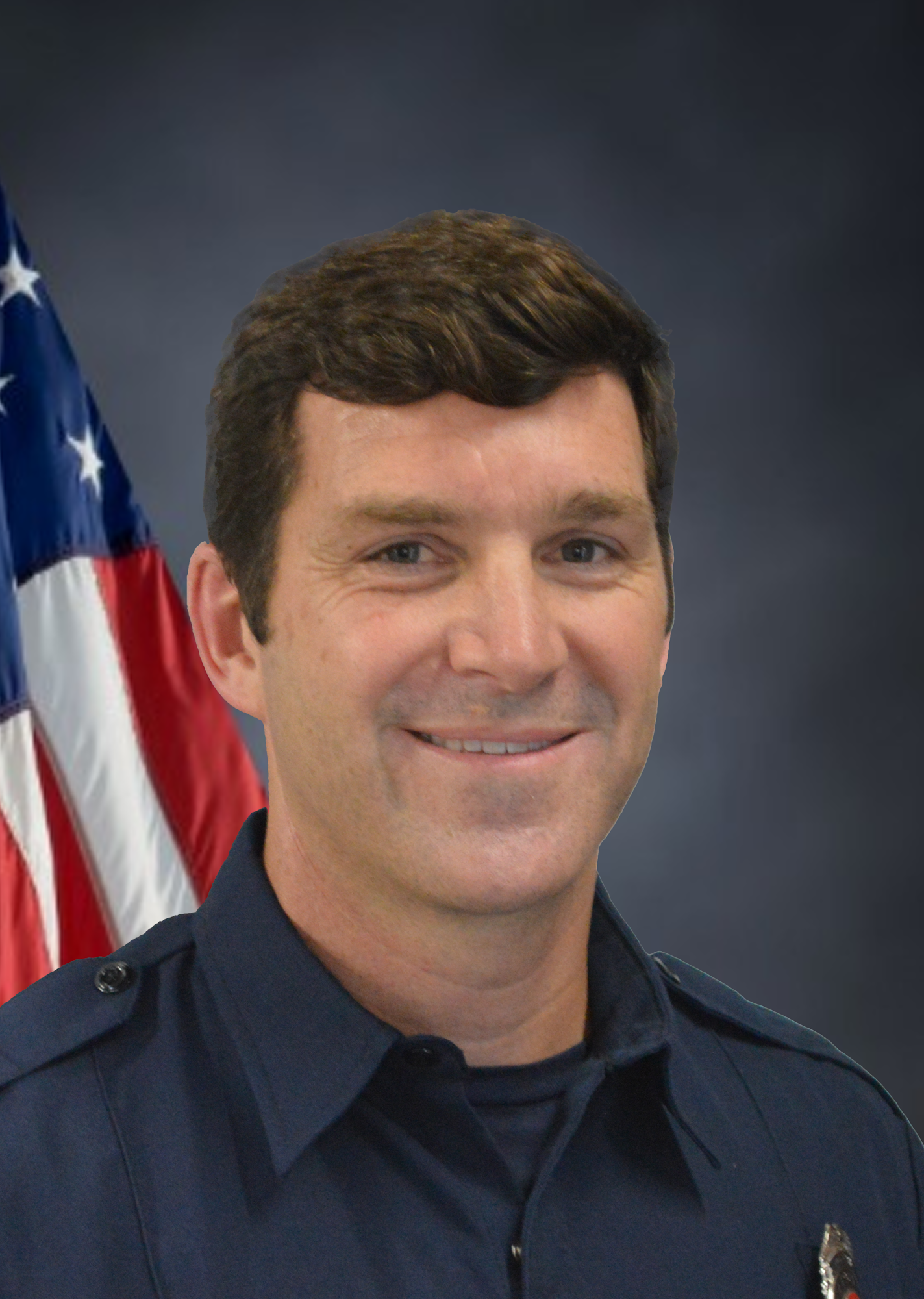 Staff photo of Volunteer Fire Fighter.