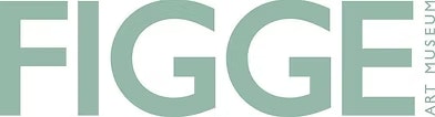 Text: "FIGGE ART MUSEUM" in large, green letters.