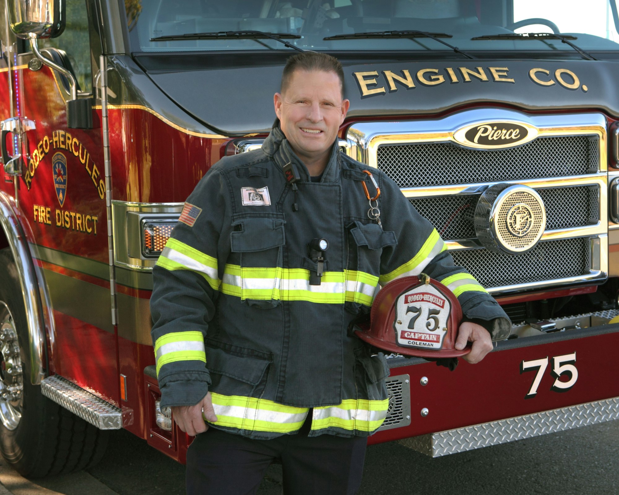 Firefighter of the Year, 2021 - Rodeo-Hercules Fire Protection District