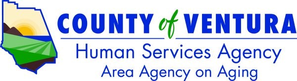 County of Ventura Human Services Agency, Area Agency on Aging logo.