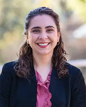 The image shows a smiling CRPD Board Member & CCYF Chair Ashley Orozco.
