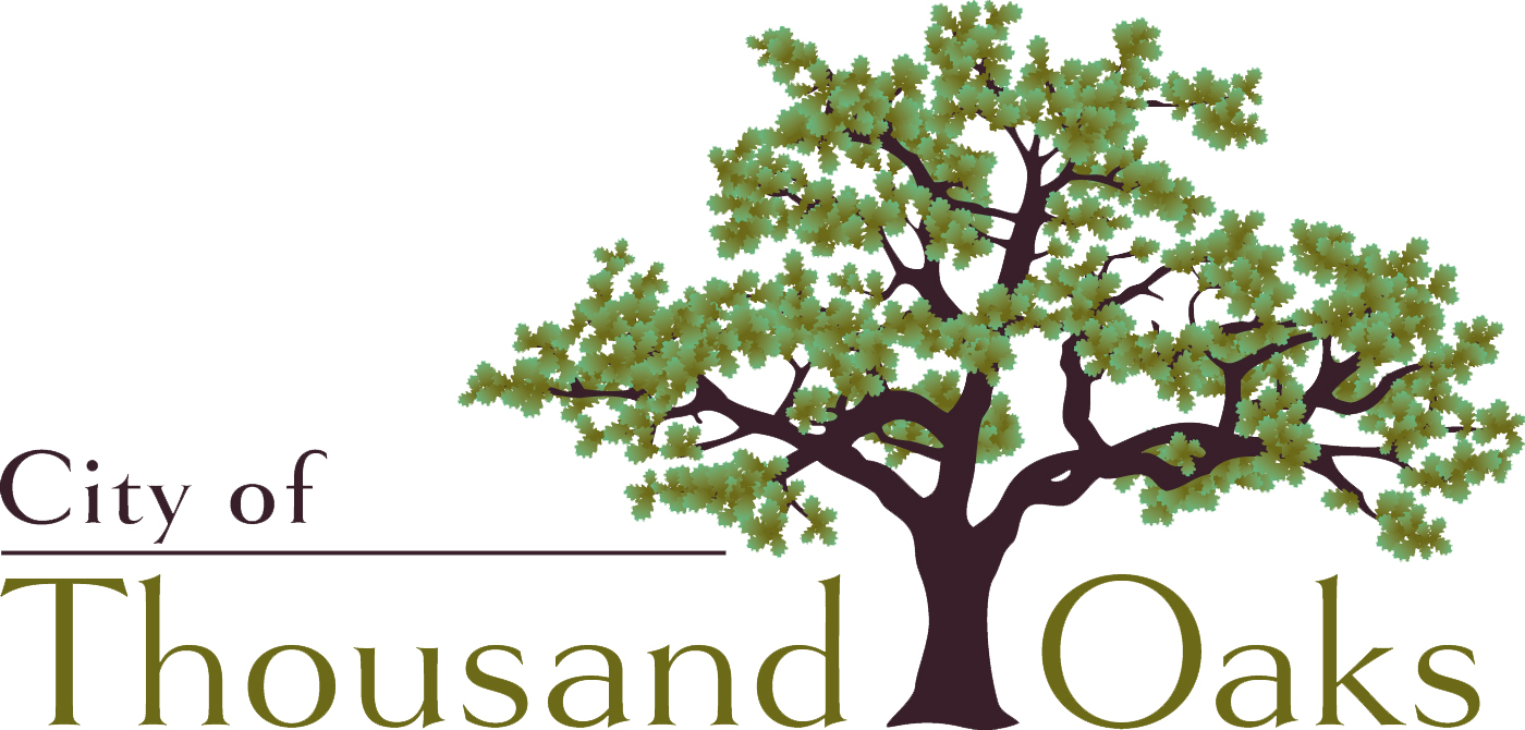 City of Thousand Oaks logo featuring a leafy tree illustration.