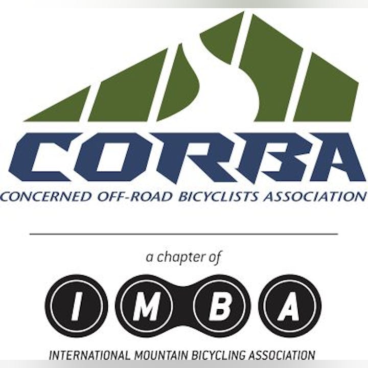 Logo for the Concerned Off-Road Bicyclists Association, a chapter of the International Mountain Bicycling Association.