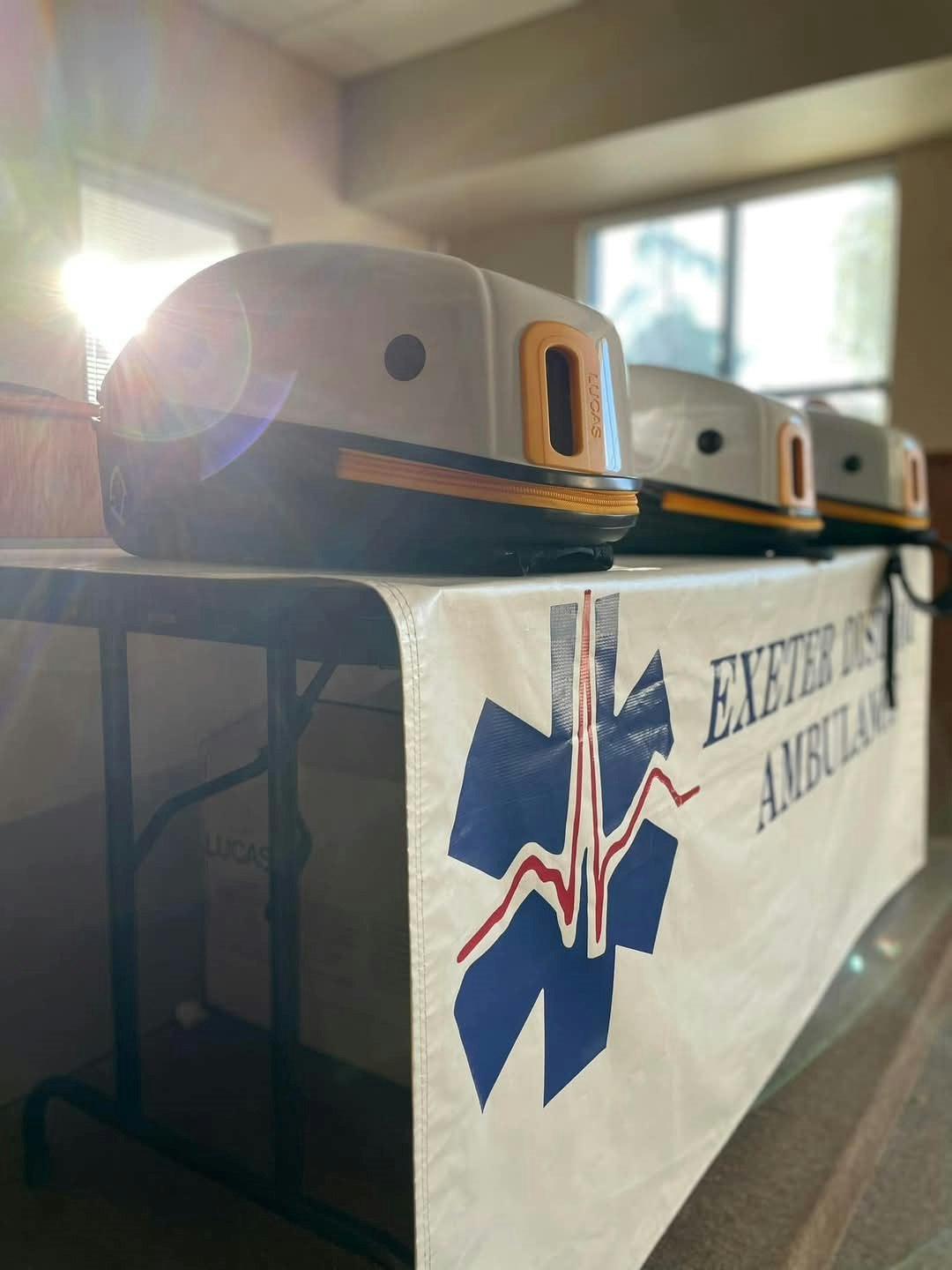 The District has one Lucas device for every ambulance in its fleet.