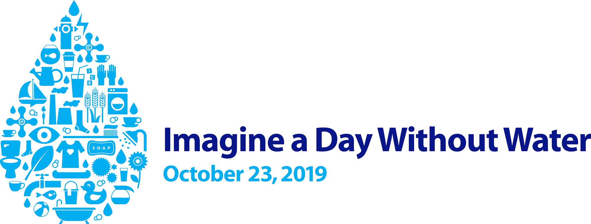 imagine a day without water, water drop