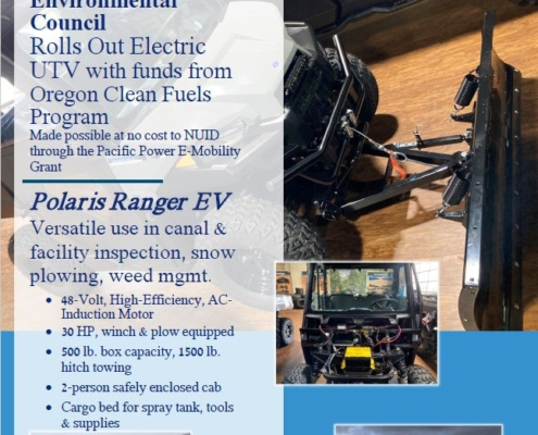 Fact sheet for Polaris Ranger EV
