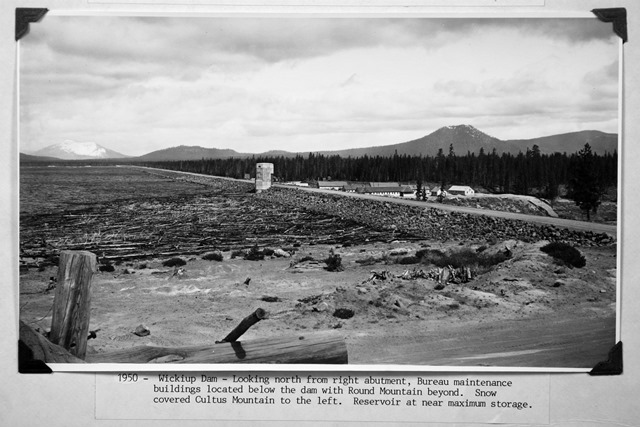 Photo of Wickiup Dam 1950: November 20, 2012 NUID History_029