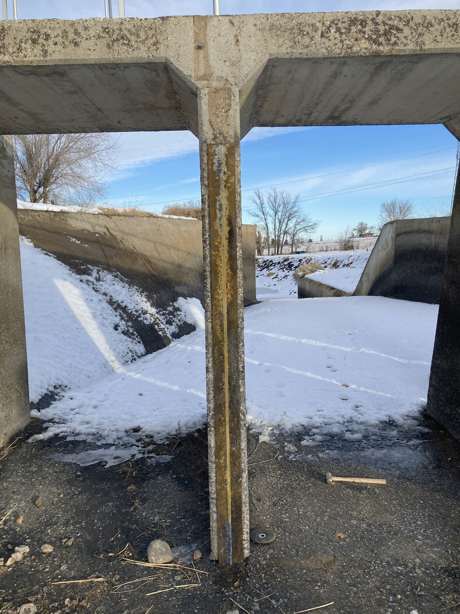May contain: road, ice, outdoors, architecture, building, and shelter