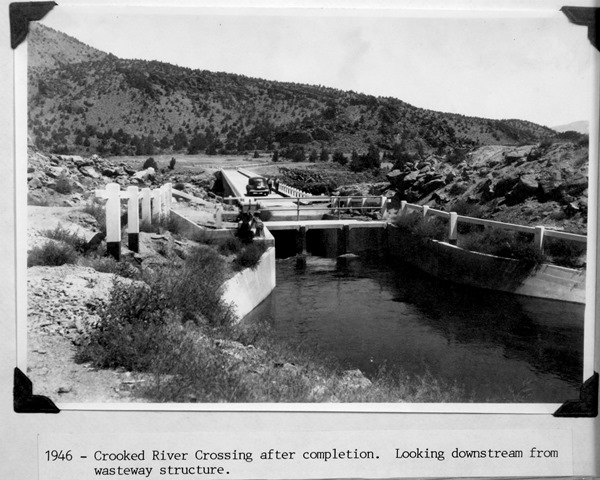 Photo of Crooked River Crossing after completion: November 20, 2012 NUID History_005