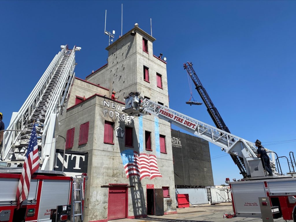 aerial operations training Fresno city tower