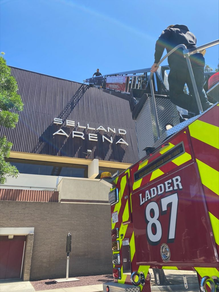 aerial operations training Fresno city tower