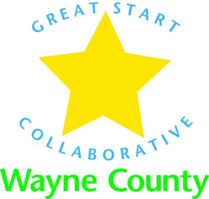 Yellow star with "Great Start Collaborative" and "Wayne County" text.