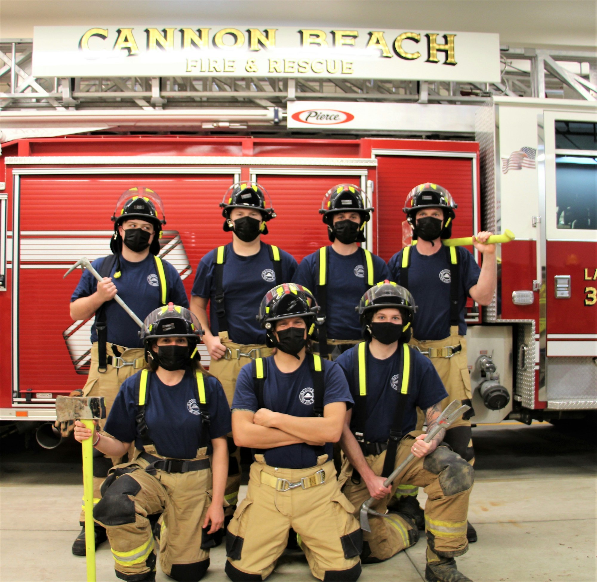 May contain: person, human, helmet, clothing, apparel, and fireman