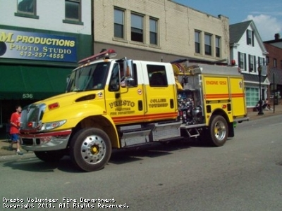 May contain: transportation, vehicle, person, truck, and fire truck