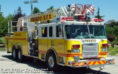 May contain: transportation, vehicle, truck, and fire truck