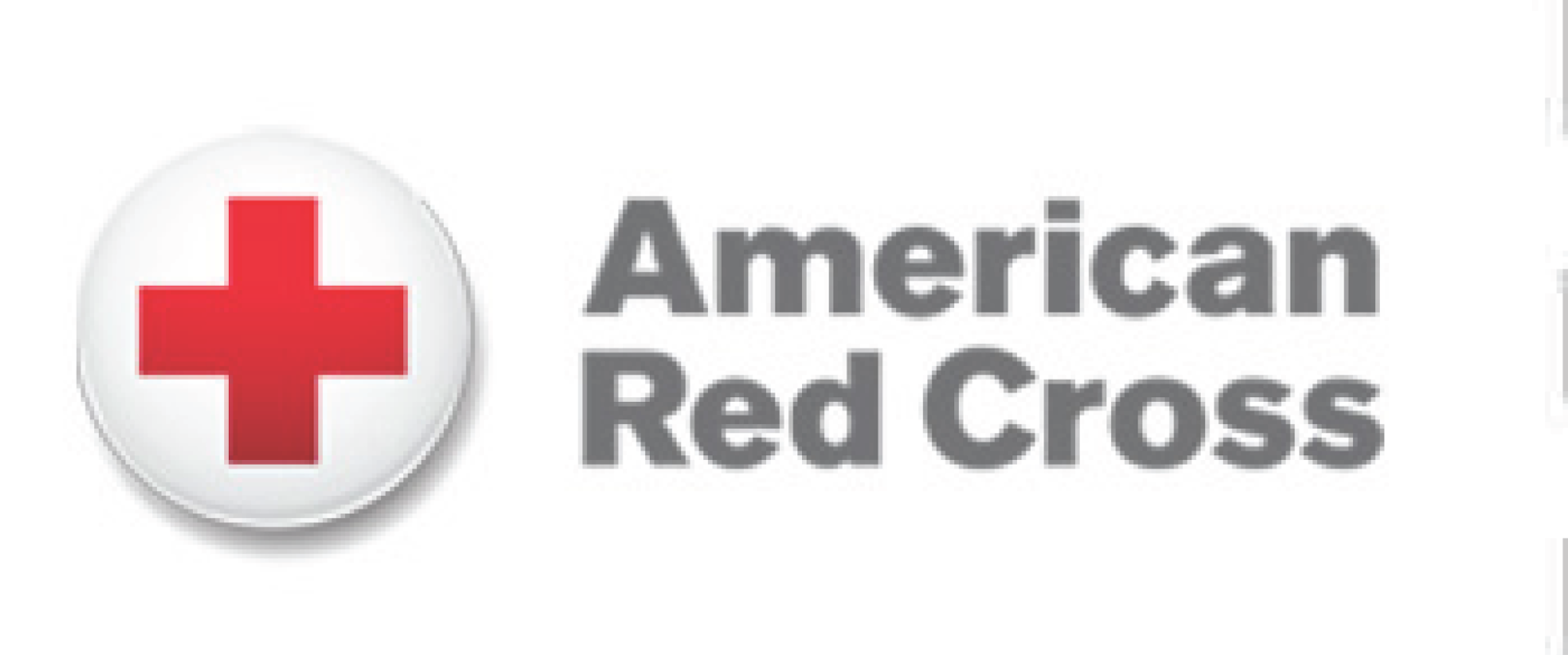 Red cross logo with text "American Red Cross."