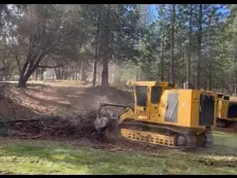May contain: tractor, vehicle, transportation, and bulldozer