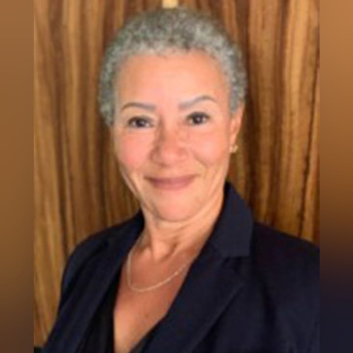 May contain: portrait, photography, person, head, face, necklace, accessories, jewelry, smile, happy, neck, and body part