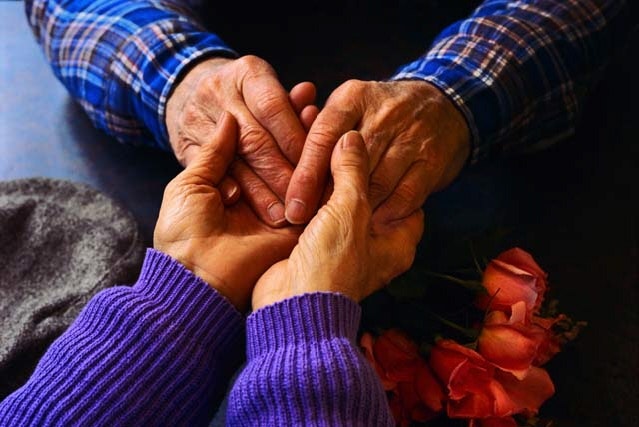 May contain: hand, person, human, and holding hands