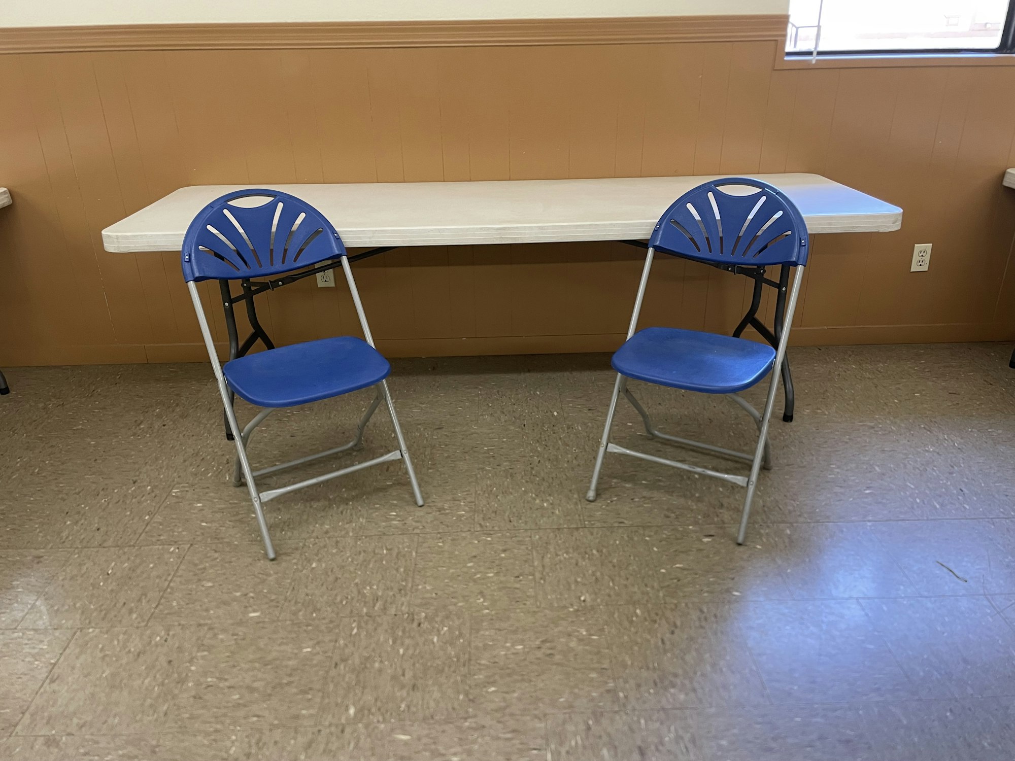 May contain: chair, furniture, wood, plywood, and flooring