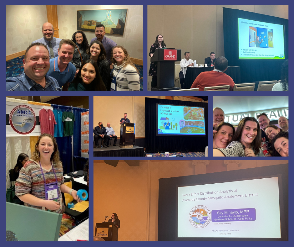 A collage of a conference: group selfies, presentations, a booth, and speaking sessions at a Grand resort venue.