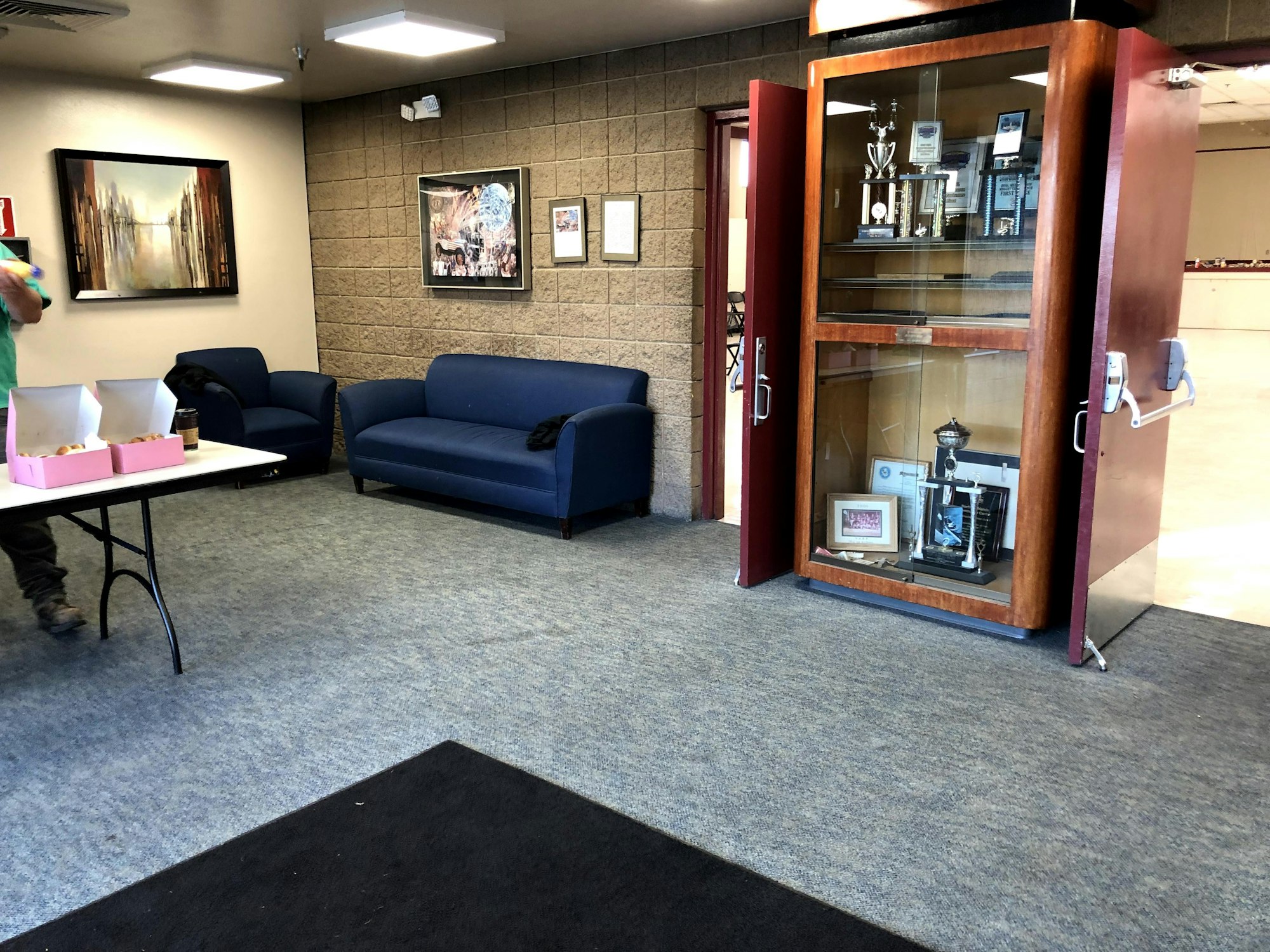 Lobby of the Kay F. Dahill Community Center