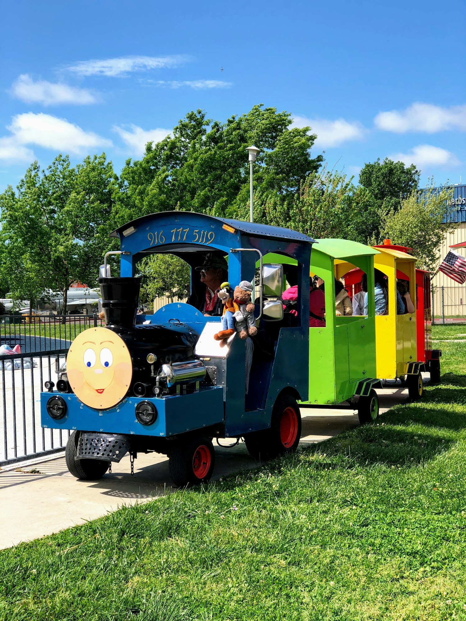 Spring Fling event train rides