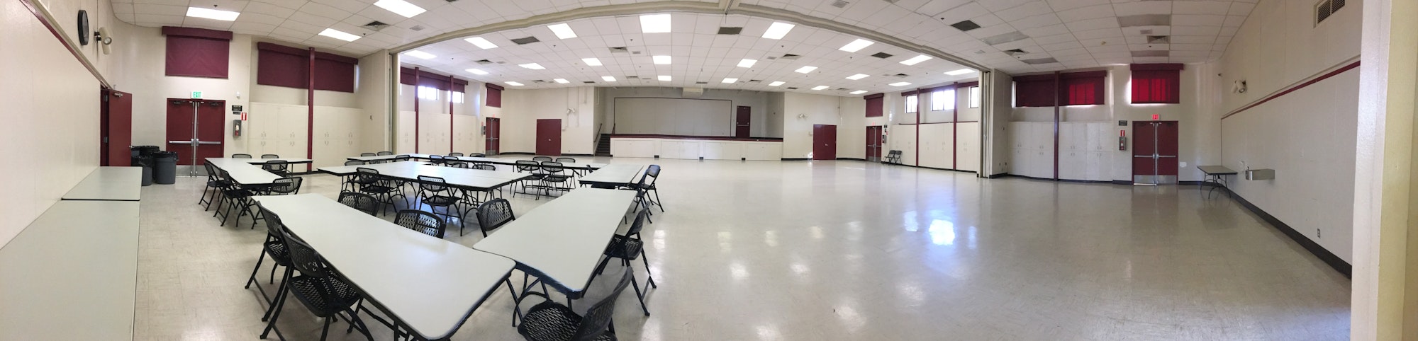 Inside Kay F. Dahill Community Center