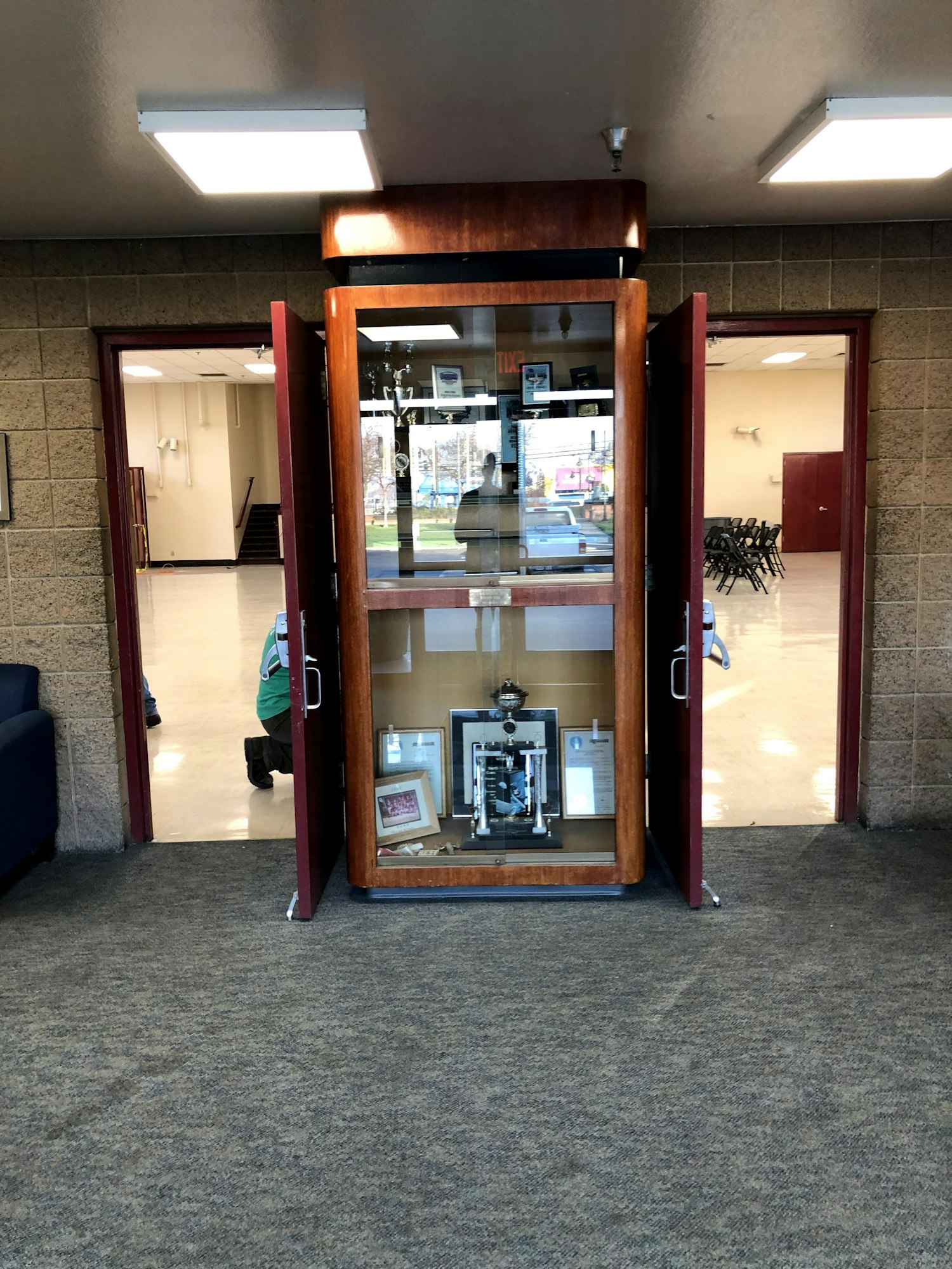 Lobby of the Kay F. Dahill Community Center