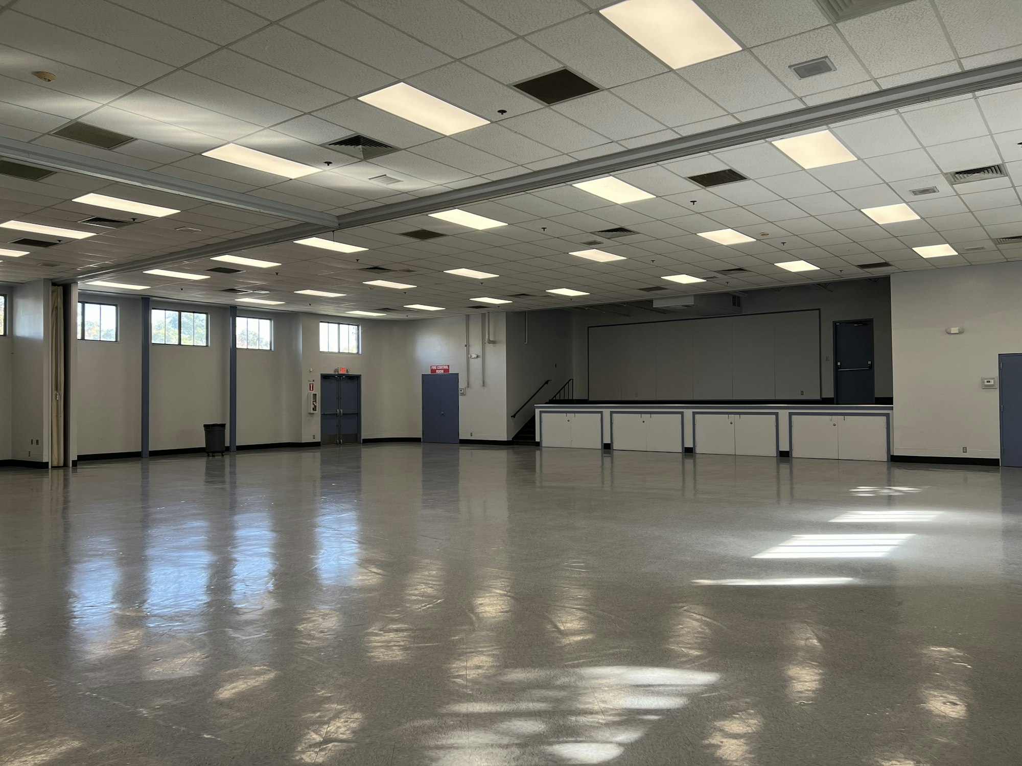 May contain: indoors, room, floor, and ballroom