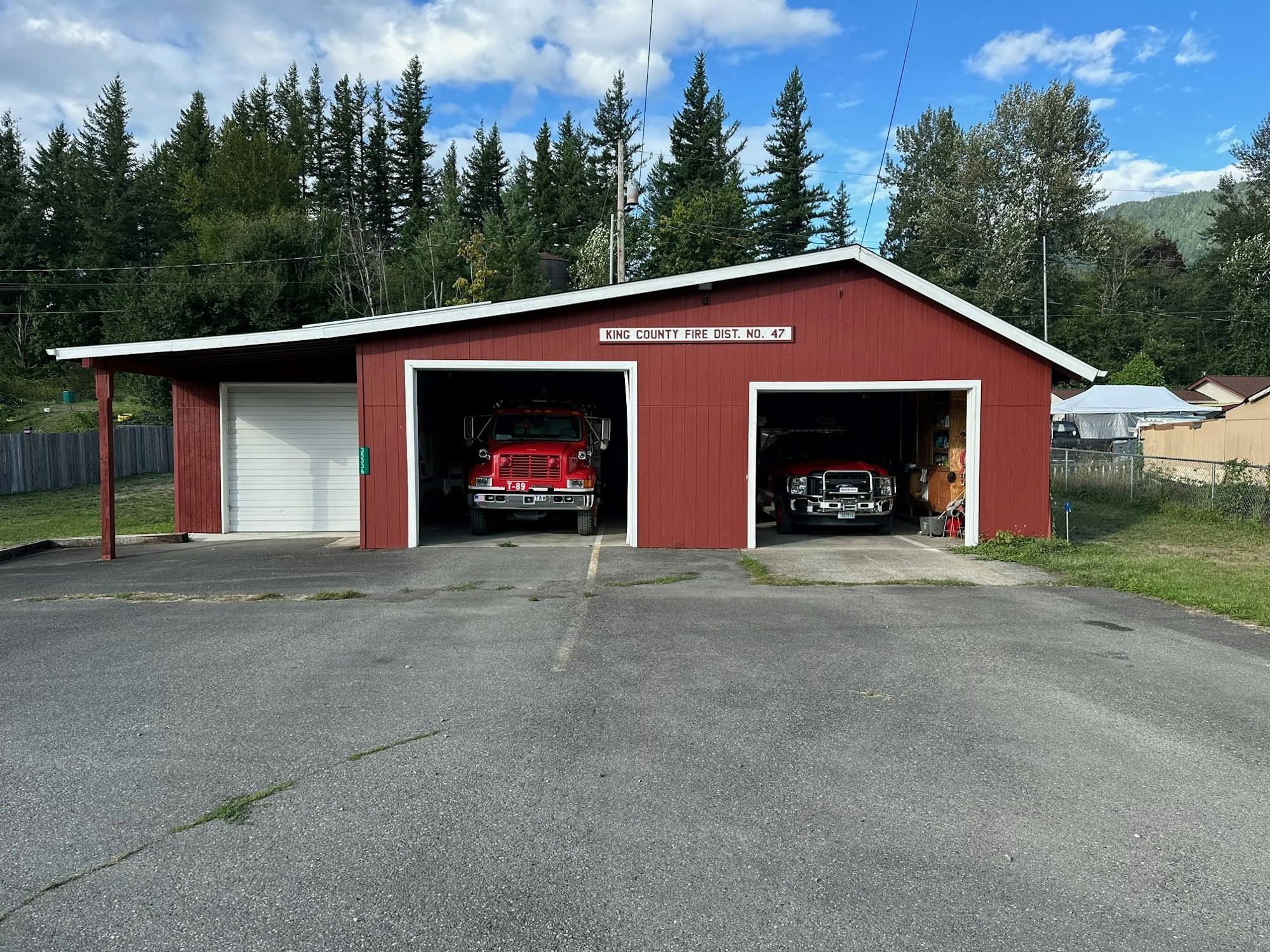 May contain: fire station, fire truck, transportation, truck, and vehicle