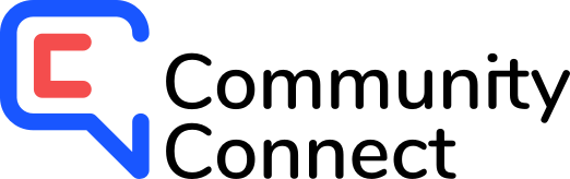 Logo with a blue and red speech bubble containing a letter 'E', next to the word "ChatGPT" in black text.