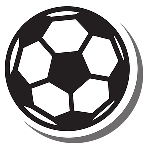 A black and white soccer ball with a classic pentagon and hexagon pattern.