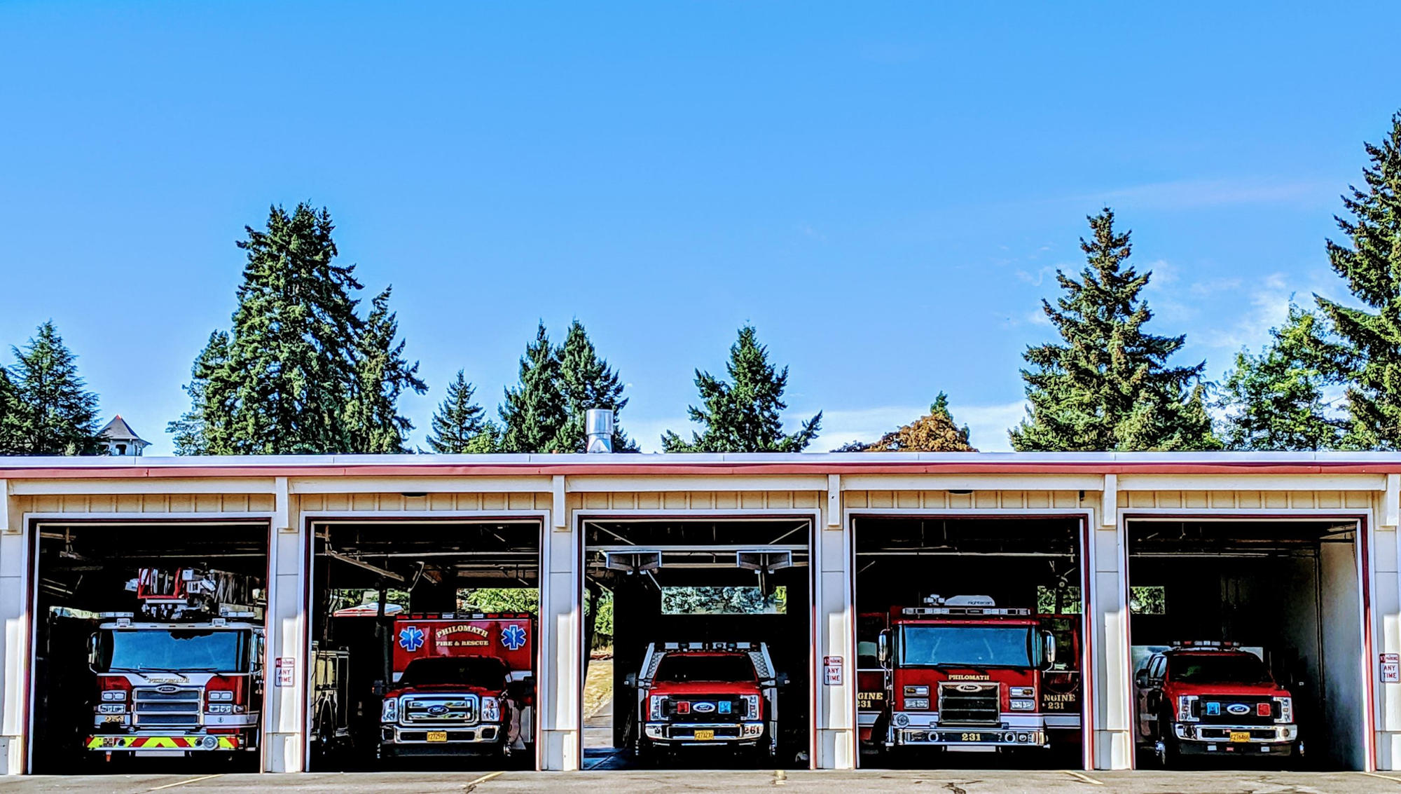 May contain: vehicle, transportation, truck, fire truck, automobile, and car