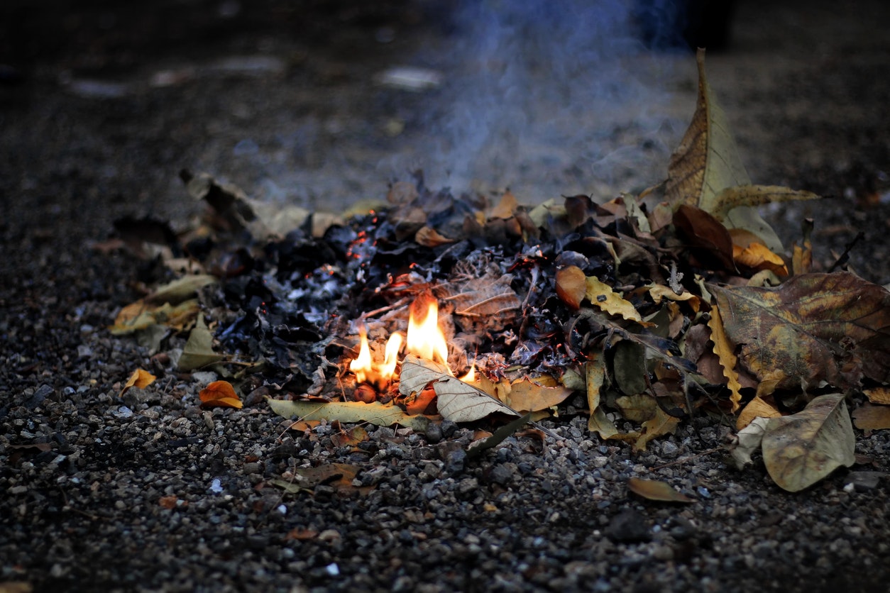 May contain: fire, flame, and bonfire